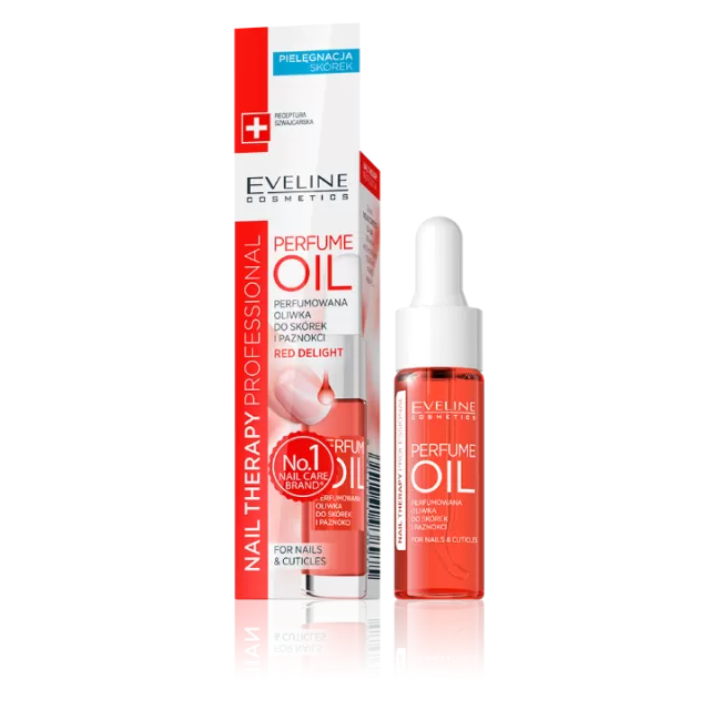 EVELINE NAIL THERAPY PERFUME OIL-RED DELIGHT 12ML