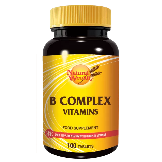 NATURAL WEALTH B-COMPLEX TABLETE A100