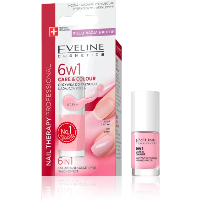 EVELINE NAIL THERAPY 6U1 ROSE 12ML