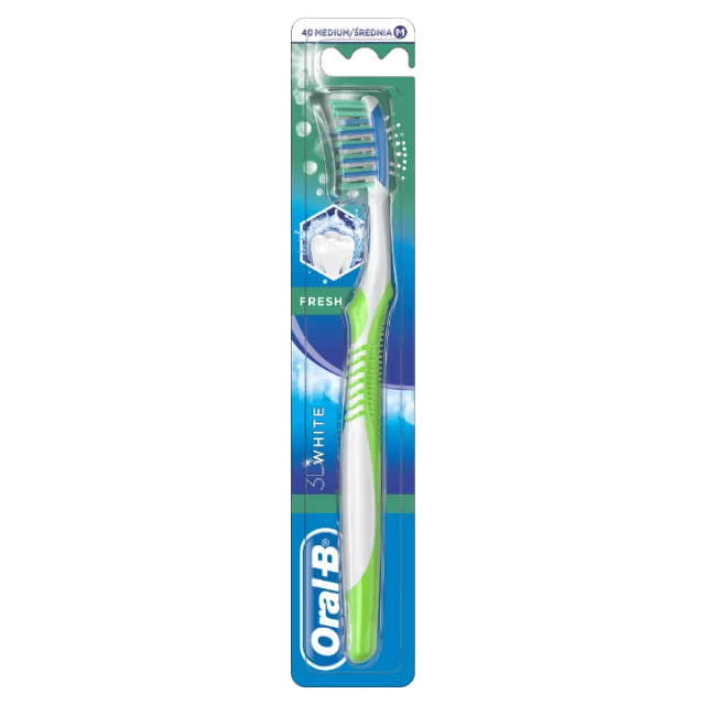 ORAL-B ČETKICA 3D WHITE FRESH MEDIUM