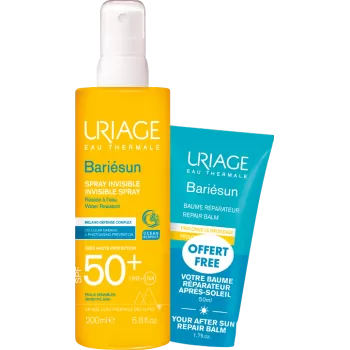 URIAGE PROMO BARIESUN SPREJ SPF50+ 200ML+ BALZAM POSLE SUNČANJA 50ML