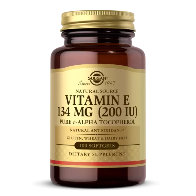 SOLGAR VITAMIN E 134MG CAPSULE  A50