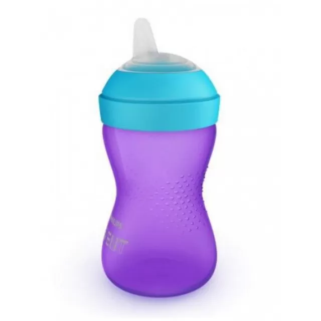 AVENT ŠOLJA SA MEKANIM KLJUNOM 300ML 9+ LJUBIČASTA