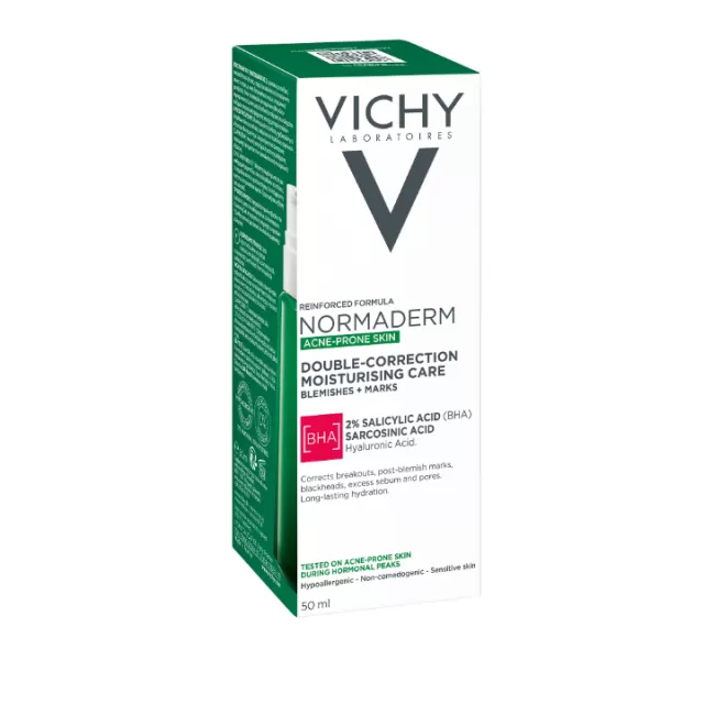 VICHY NORMADERM PHYTOSOLUTION Dnevna nega za masnu kožu sklonu aknama i nepravilnostima, 50ml