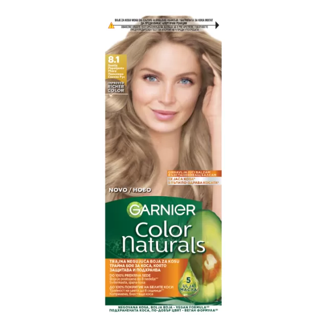 GARNIER COLOR NATURALS BOJA ZA KOSU - 8.1