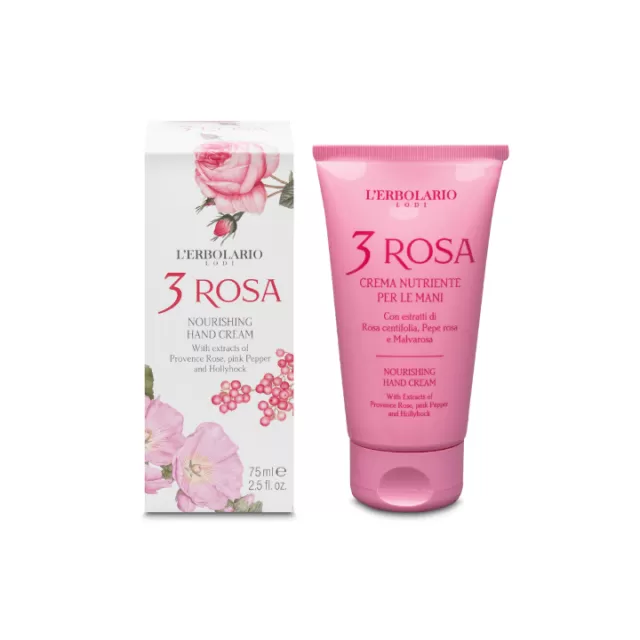 L'ERBOLARIO KREMA ZA RUKE 3 ROSA 75ML