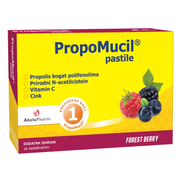 PROPOMUCIL ŠUMSKO VOĆE, 24 PASTILE