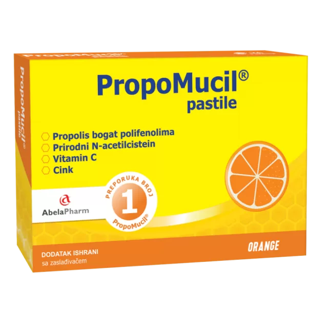 PROPOMUCIL ORANGE, 24 PASTILE