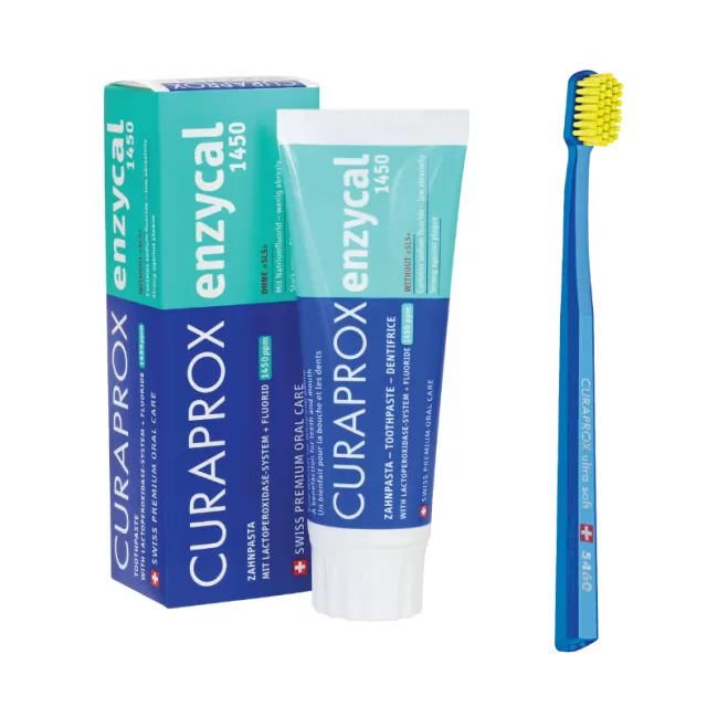 CURAPROX PROMO ENZYCAL PASTA 1450 75ML+ČETKICA 5460