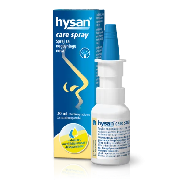 HYSAN CARE SPREJ ZA NOS 20ML