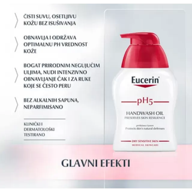 EUCERIN PH5 ULJE ZA PRANJE RUKU 250ML
