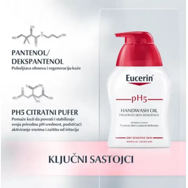 EUCERIN PH5 ULJE ZA PRANJE RUKU 250ML