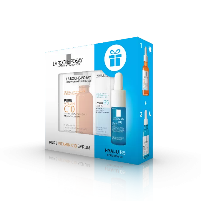 LA ROCHE-POSAY PROMO VITAMIN C10 SERUM+ GRATIS HYALU B5 SERUM