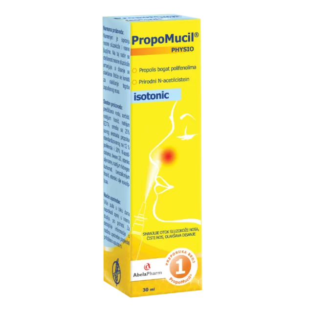 PROPOMUCIL PHYSIO ISOTONIC SPREJ 30ML
