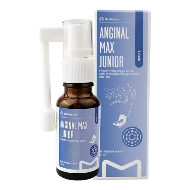 MAXMEDICA ANGINAL MAX JUNIOR SPREJ 20ML