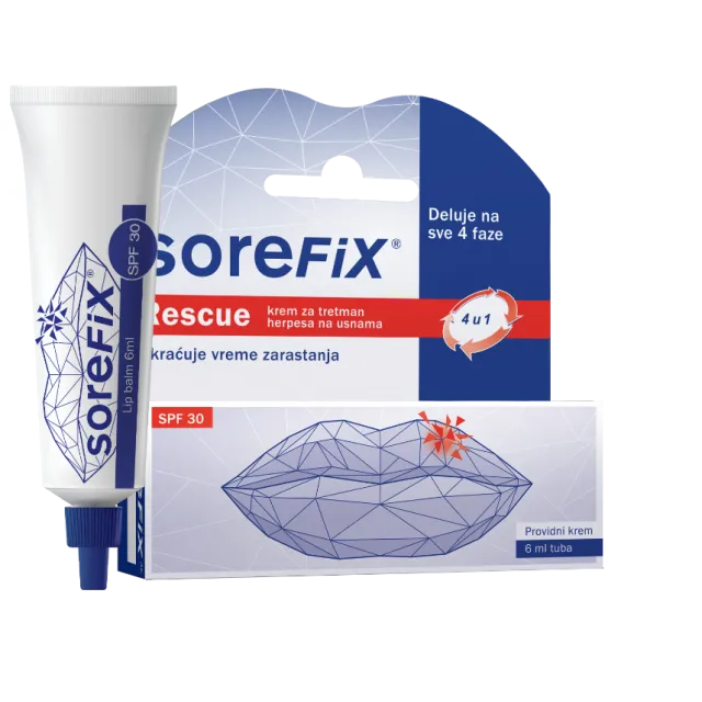 SOREFIX RESCUE PROTIV HERPESA 6ML