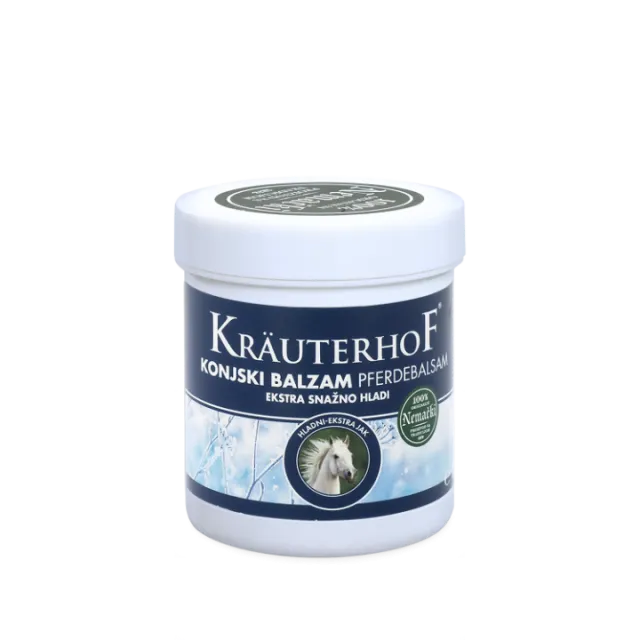 KRÄUTERHOF KONJSKI BALZAM PLAVI SA EFEKTOM HLAĐENJA 100ML