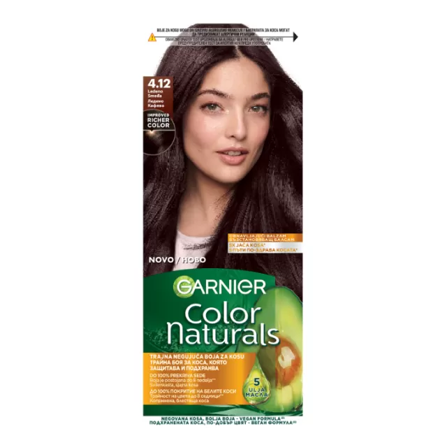GARNIER COLOR NATURALS BOJA ZA KOSU - 4.12