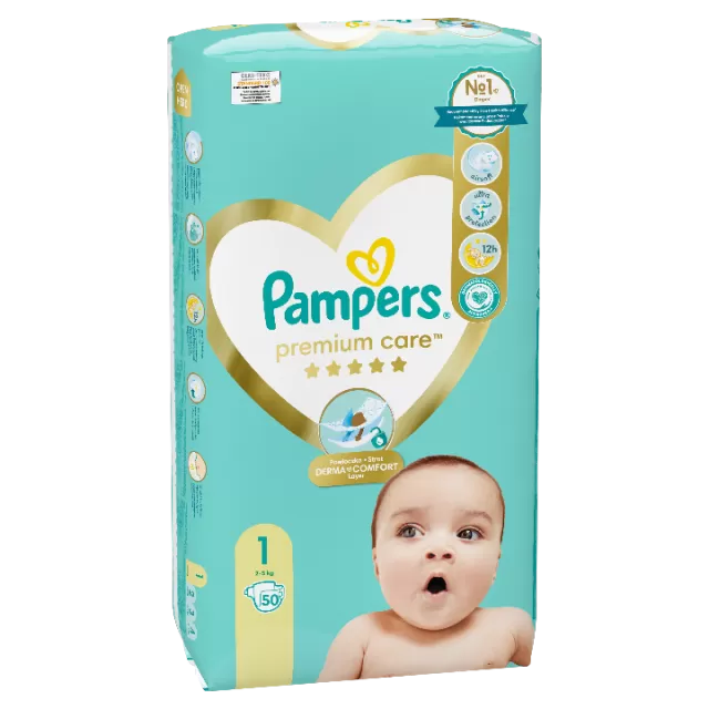 PAMPERS PREMIUM 1 A50