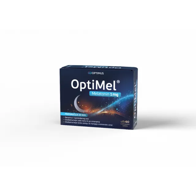 OPTIMEL MELATONIN SUBLINGVALNE TABLETE A60