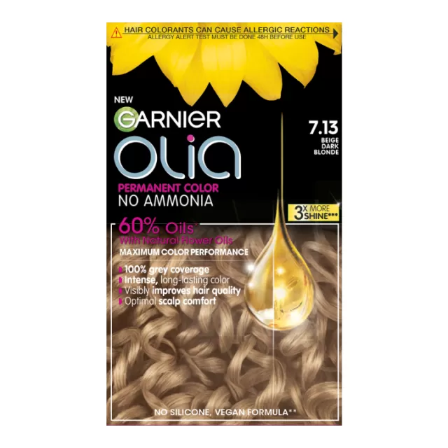 GARNIER OLIA BOJA ZA KOSU BEŽ TAMNO PLAVA 7.13