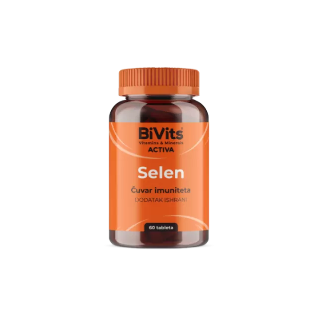 BIVITS ACTIVA SELEN, 60 TABLETA