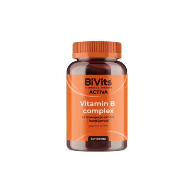 BIVITS ACTIVA VITAMIN B COMPLEX TABLETE A60