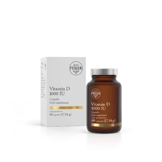 FELLER VITAMIN D 1000IU KAPSULE A60