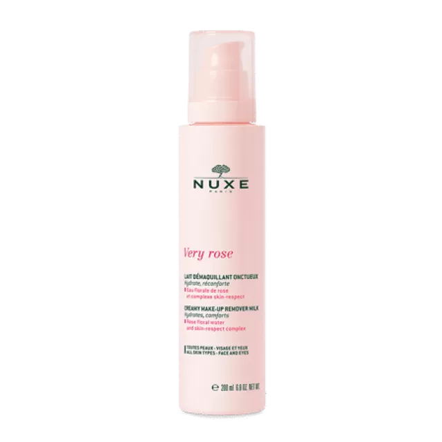 NUXE VERY ROSE KREMASTO MLEKO ZA SKIDANJE ŠMINKE 200ML
