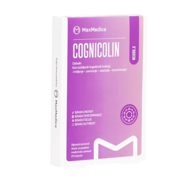 MAXMEDICA COGNICOLIN KAPSULE A20