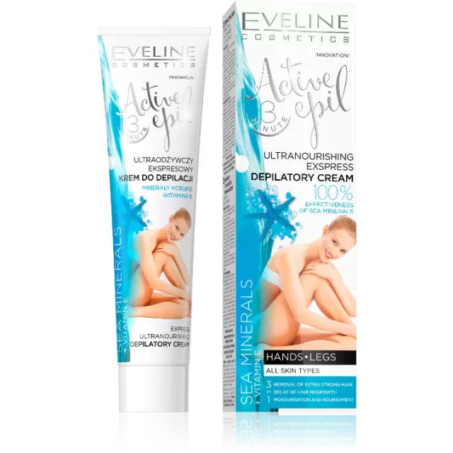 EVELINE KREMA ZA DEPILACIJU SEA MINERALS 125ML