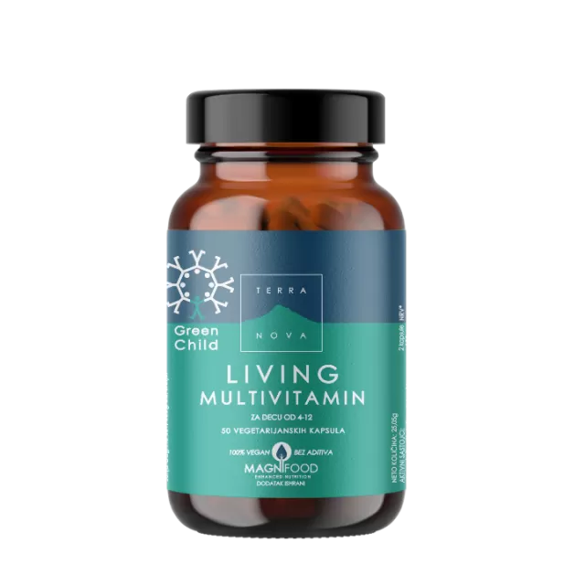 TERRANOVA DEČIJI LIVING MULTIVITAMINI KAPSULE A50