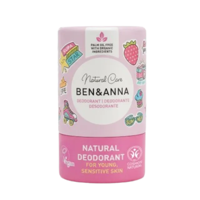 BEN&ANNA VEGANSKI DEZODORANS ZA DECU PINK 25G