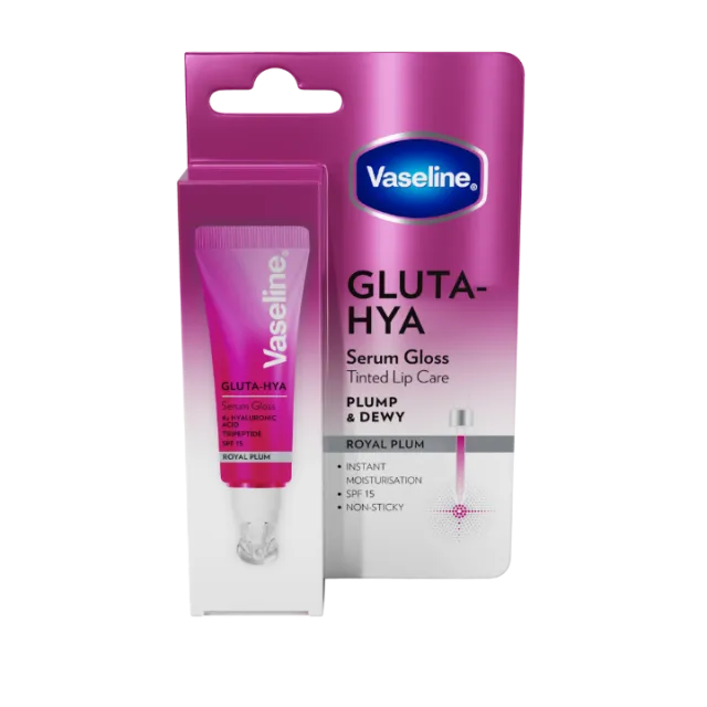 VASELINE GLUTA-HYA LIP ROYAL PLUM SJAJ ZA USNE 10ML