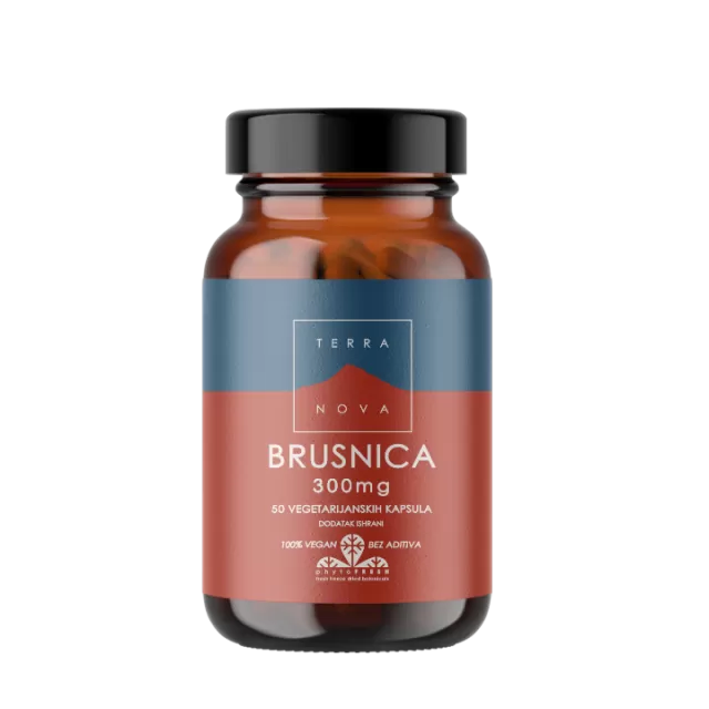 TERRANOVA BRUSNICA 300MG KAPSULE A50
