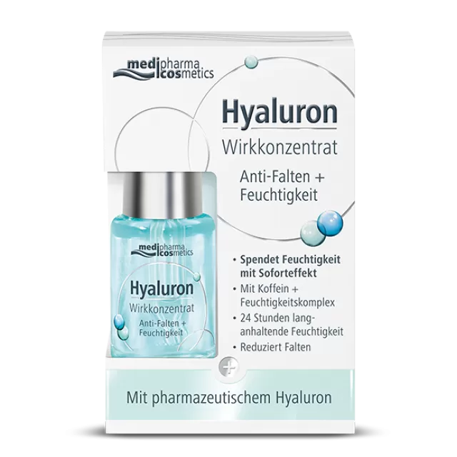 MEDIPHARMA HYALURON AKTIVNI KONCENTRAT + HIDRATANTNI KOMPLEKS 13ML