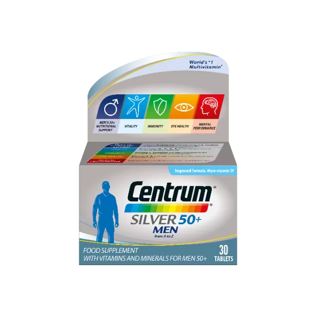 CENTRUM SILVER 50+ MEN 30 TABLETA