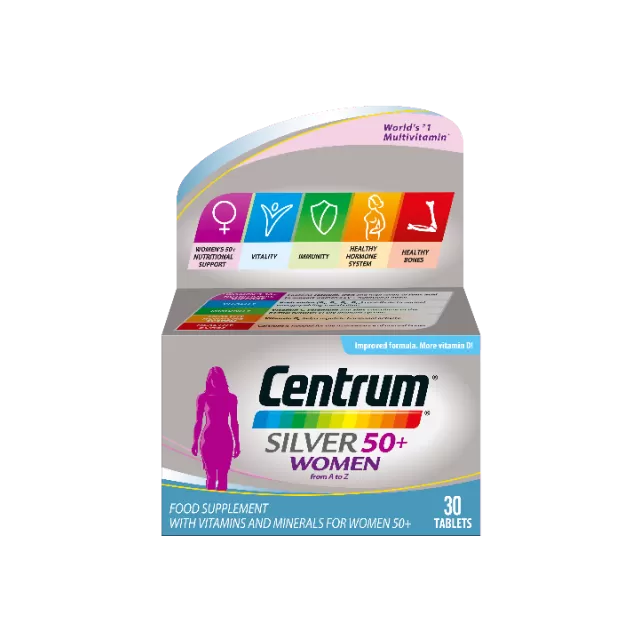 CENTRUM SILVER 50+ WOMEN 30 TABLETA