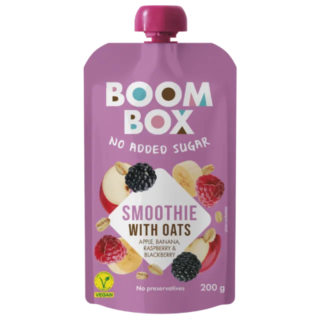 BOOM BOX SMOOTHIE Jabuka, Malina I Kupina 200G