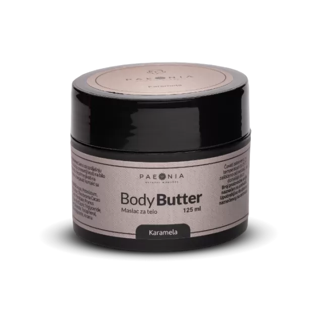 BODY BUTTER maslac za telo KARAMELA 125ML Paeonia