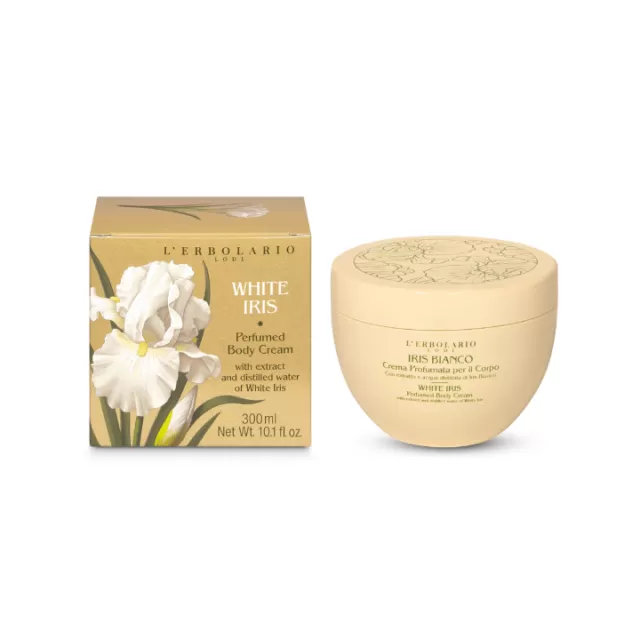 L'ERBOLARIO WHITE IRIS PERFUMED KREMA ZA TELO 300ML