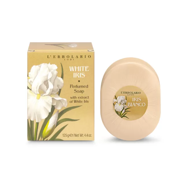 L'ERBOLARIO WHITE IRIS PARFIMISANI SAPUN 125G