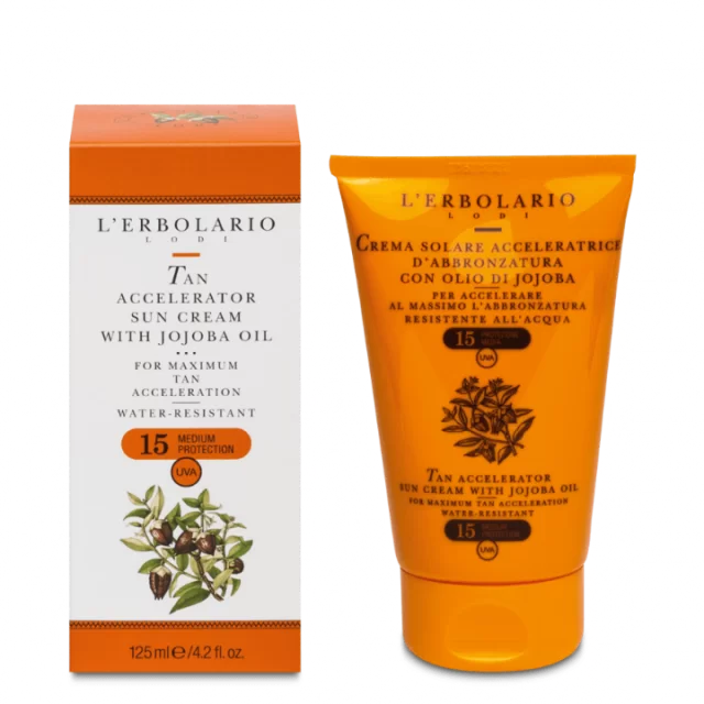 L'ERBOLARIO SUN KREMA ZA BRZO TAMNJENJE SPF15 125 ML