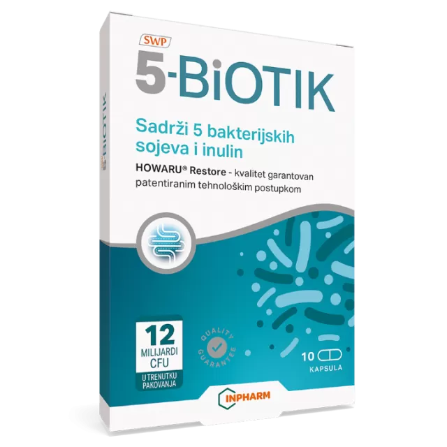 5-BIOTIK SIMBIOTIK 10 KAPSULA