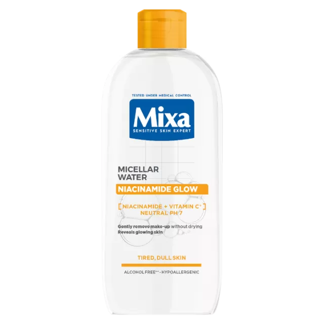 MIXA MICELARNA VODA NIACINAMIDE GLOW 400ML