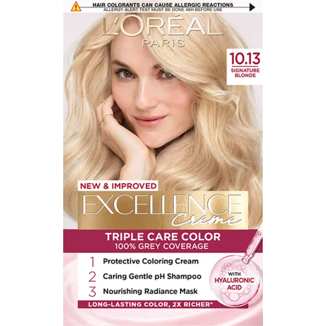 L'OREAL TRAJNA BOJA ZA KOSU EXCELLENCE 10.13 Signature Blonde