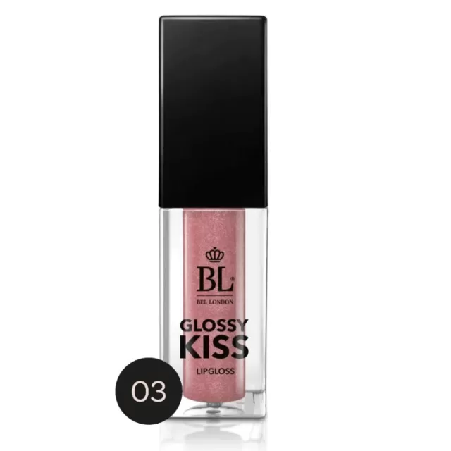 BEL LONDON GLOSSY KISS SJAJ ZA USTA 03, 5ml