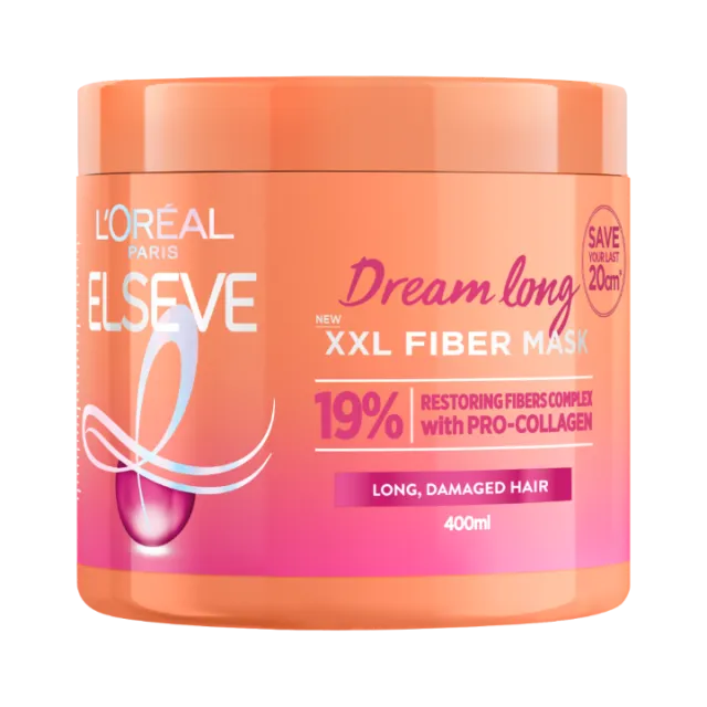 Elseve Dream Long XXL Fiber Maska Za Kosu 400ML