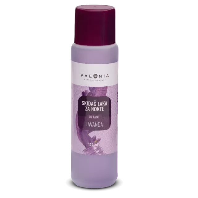 SKIDAČ LAKA ZA NOKTE LAVANDA PAEONIA 100ML