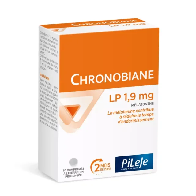 CHRONOBIANE LP 1,9MG MELATONIN SA PRODUŽENIM DELOVANJEM TABLETE A60